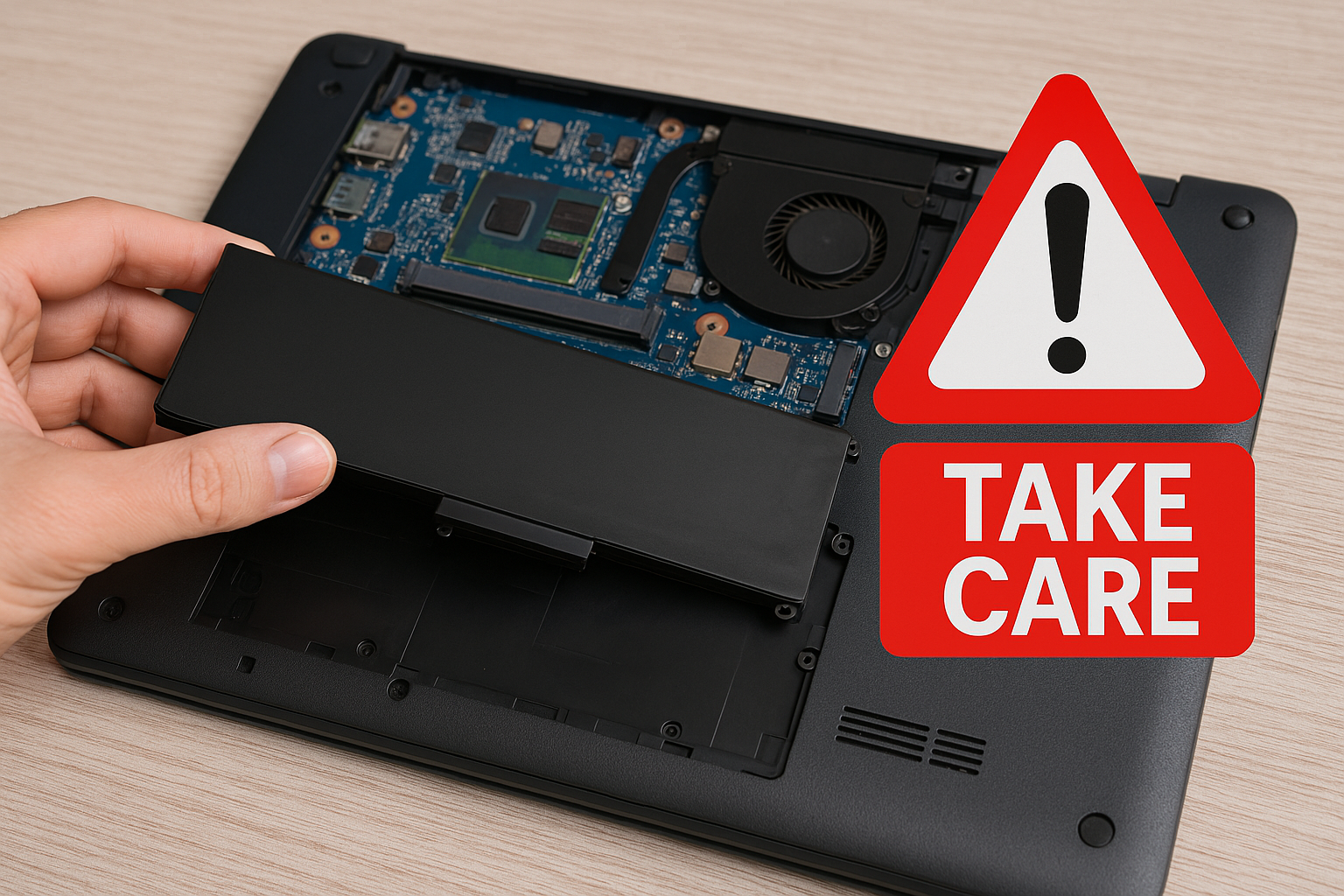Safety Tips for Laptop Battery Reconditioning